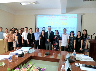 photo2:Seminar at Quang Binh University
