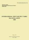 International Input-Output Table Malaysia-Japan 1985