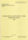 International Input-Output Table Philippines-Japan 1985