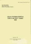 Asian International Input-output Table 1985