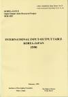 International Input-Output Table Korea-Japan 1990