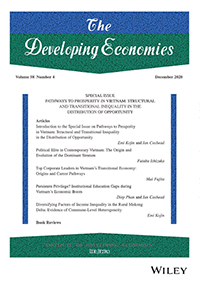 The Developing Economies