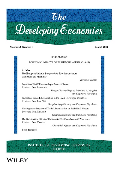 The Developing Economies