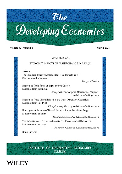 The Developing Economies