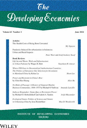 The Developing Economies