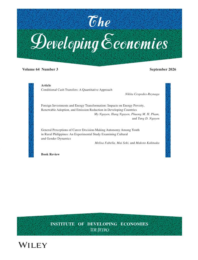 The Developing Economies