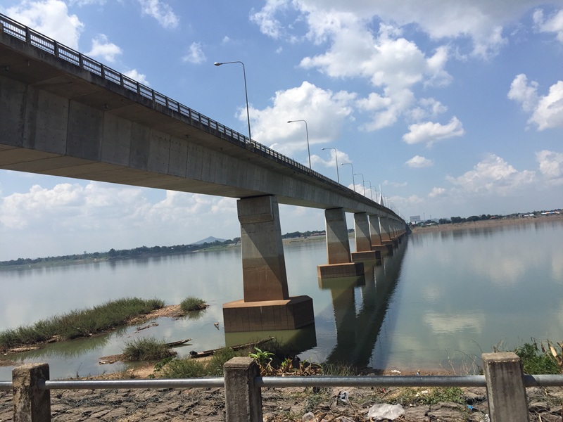 Economic Impacts of International Bridges: Evidence from the Second Thai-Lao Friendship Bridge
