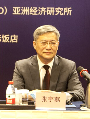 写真：張 宇燕 氏（中国社会科学院 世界政治･経済研究所 所長）