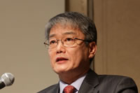 チェ・ウック氏 韓国対外経済政策研究院院長