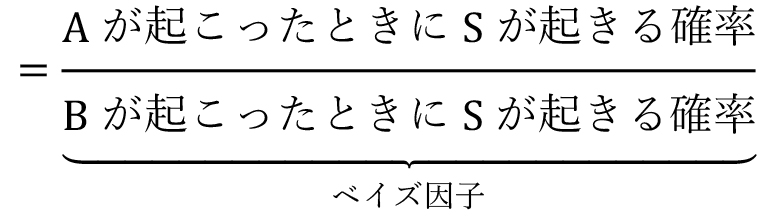 ベイズ因子