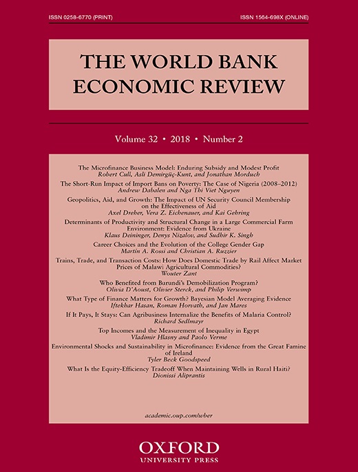 書籍：The World Bank Economic Review