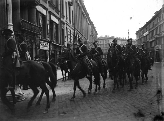写真1　20世紀初頭のコサック騎兵