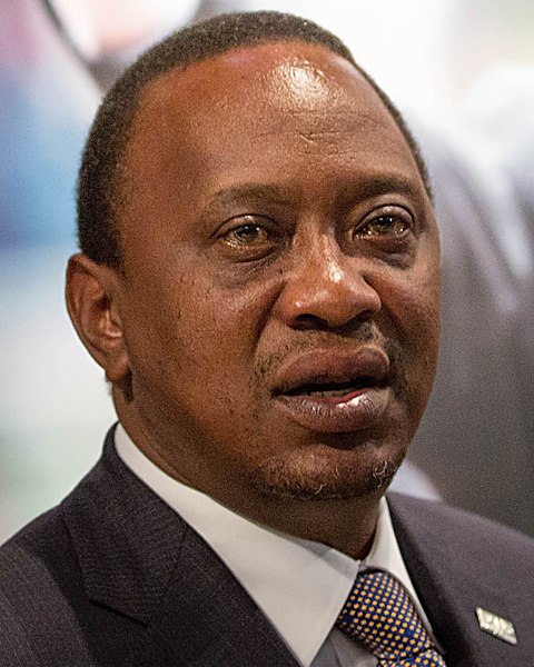 写真:U・ケニヤッタ大統領 写真:U・ケニヤッタ大統領