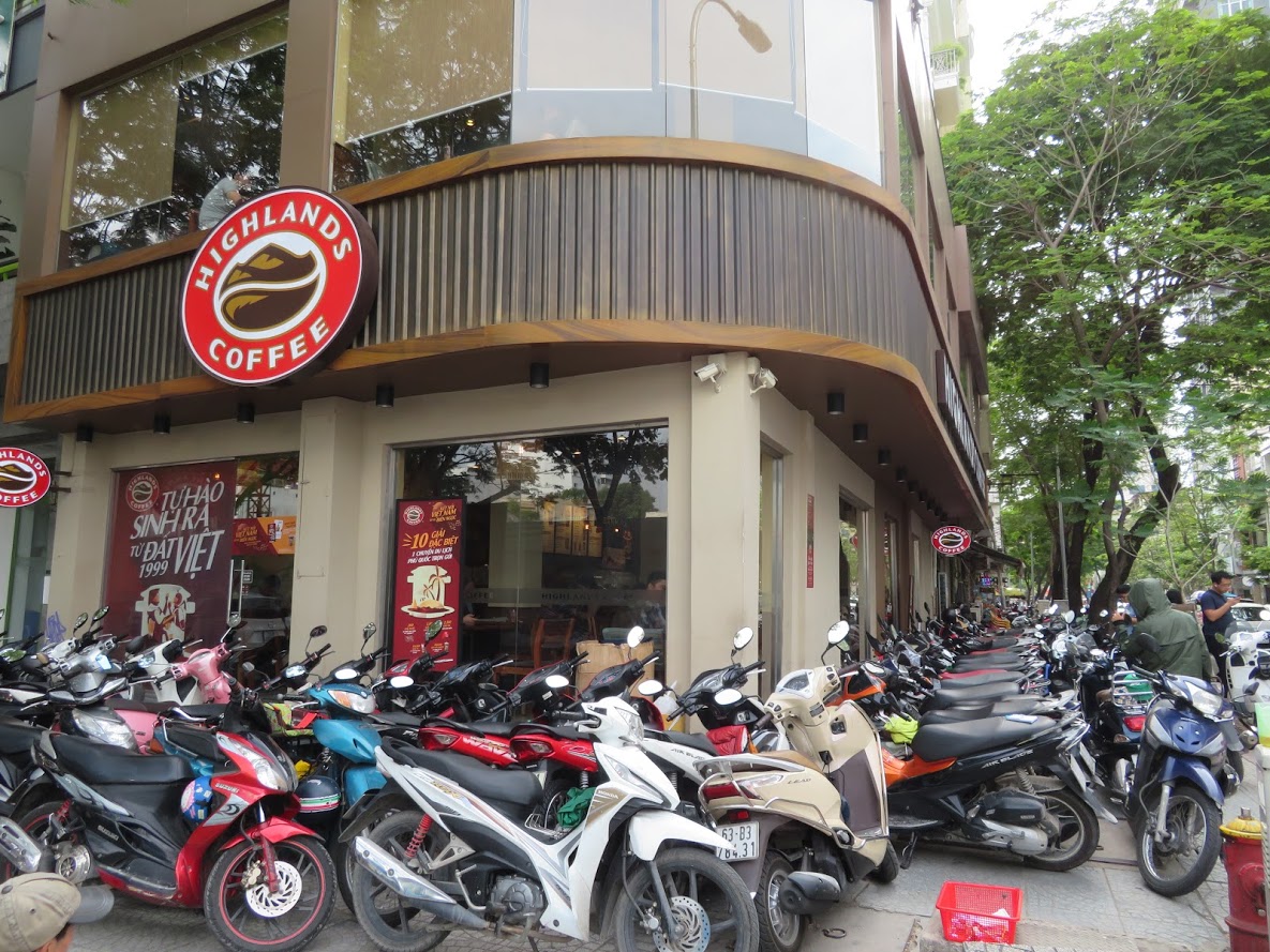 写真2　ベトナム最大のカフェ・チェーンとなったハイランズ・コーヒー