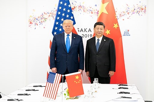 写真：トランプ米大統領と習近平中国主席（G20大阪）