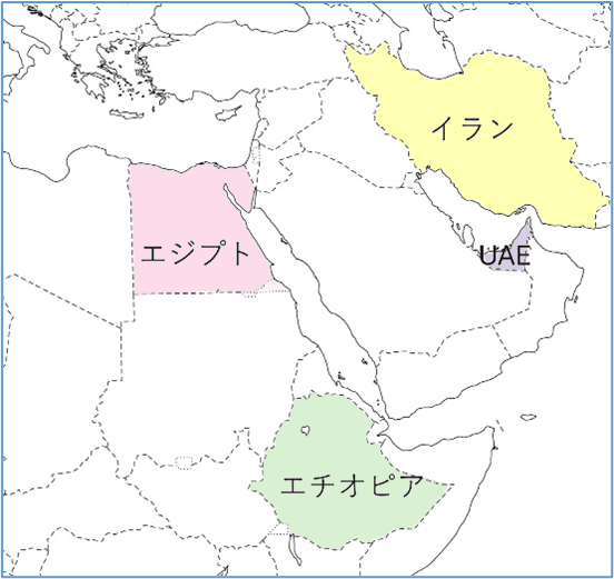 図1　2024年1月に加盟した4カ国