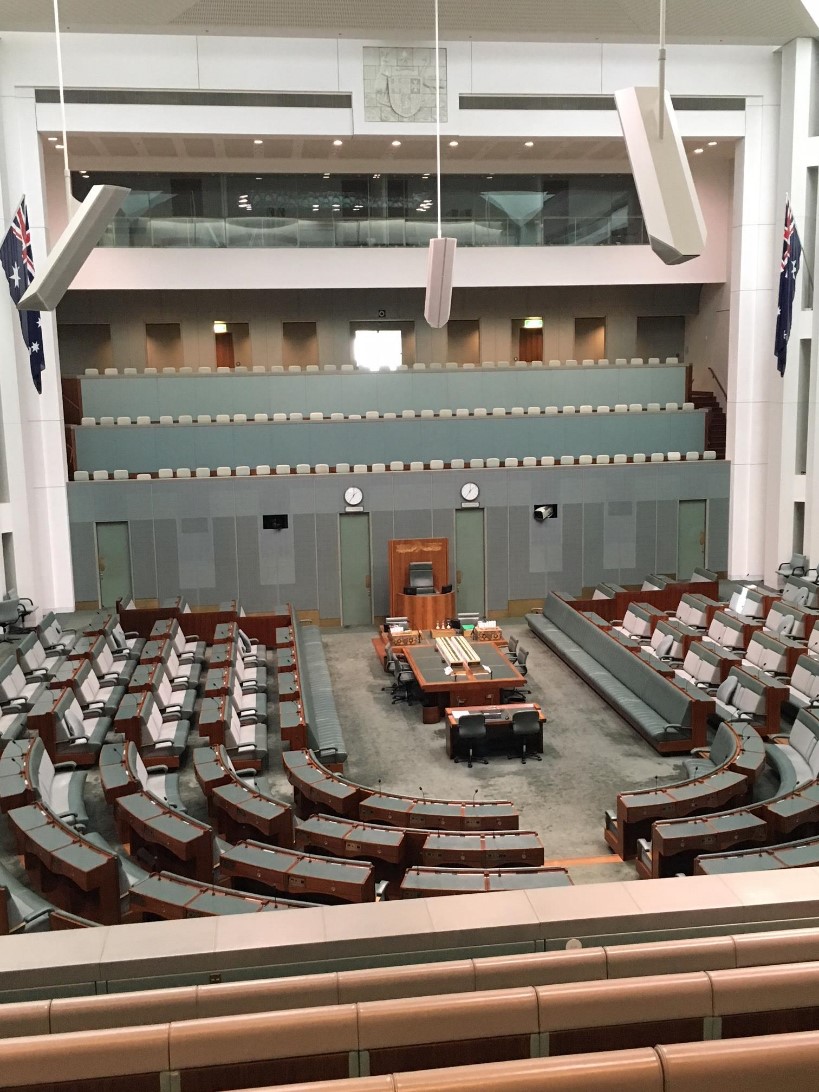 写真：オーストラリア連邦議会下院