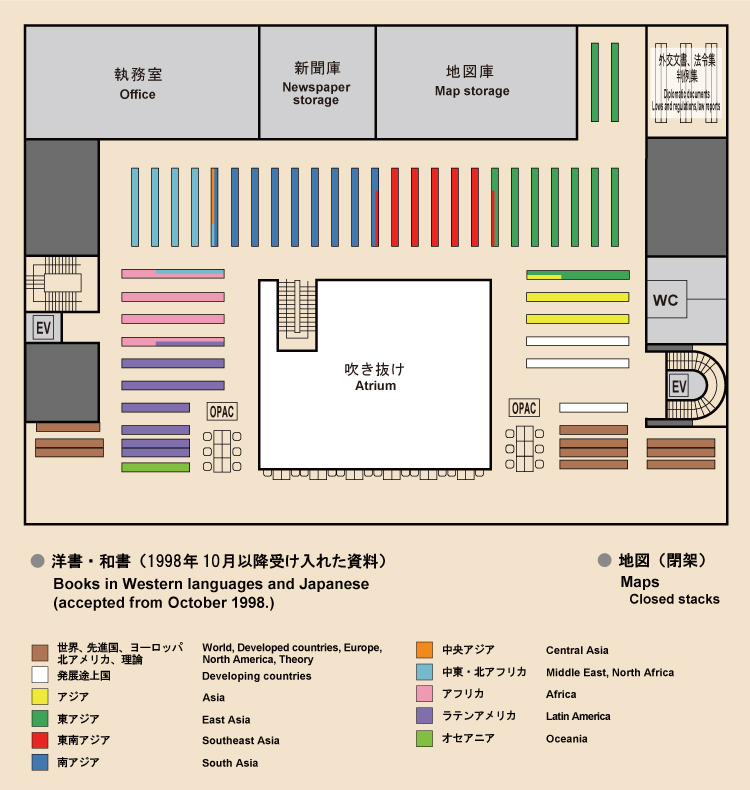 Map:2nd Floor