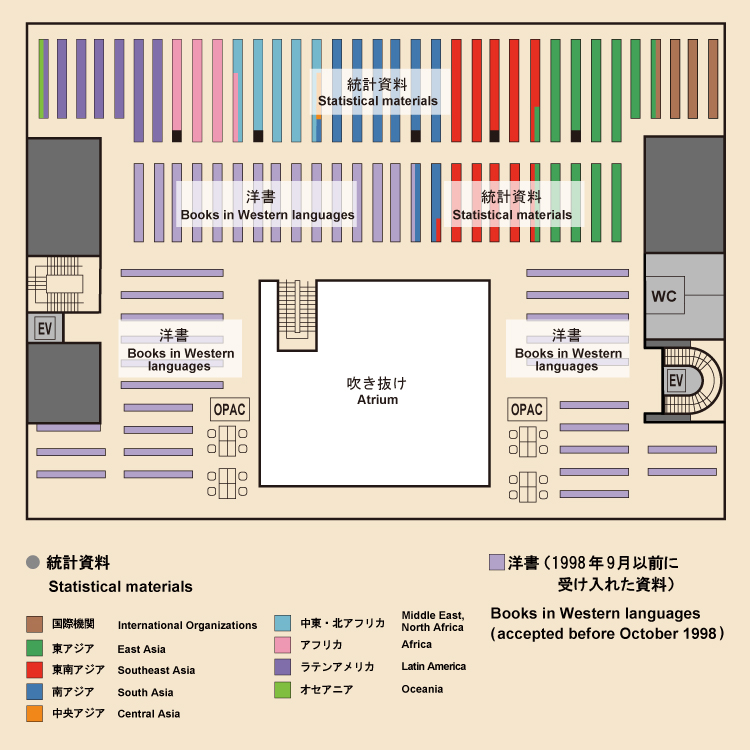 Map:3rd Floor