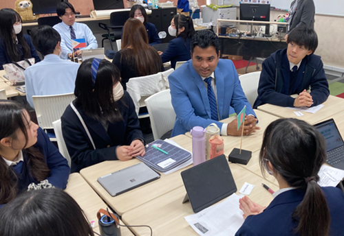 写真：アジア総合学科の様子