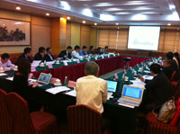 広東省政府への成果報告会（2013年3月19日；広州市） 
