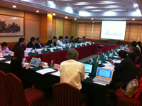 広東省政府への成果報告会(2013年3月19日;広州市)