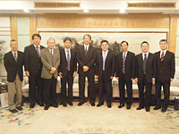広東省政府への成果報告会（2013年3月4日；広州市）