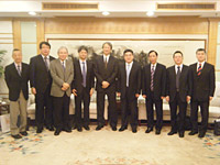 広東省政府への成果報告会(2013年3月4日;広州市)